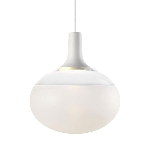 Buy Pendant Lights Australia Dee 1 Light Round Pendant White & Opal - 84413001