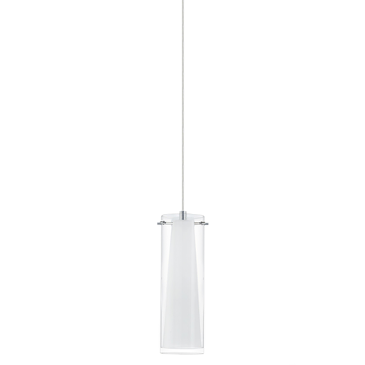 Buy Mini Pendants Australia Pinto 1 Light Pendant Chrome & Clear White 110mm - 89832