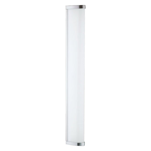 Buy Bathroom Vanity Lights Australia Gita Wall Light 16W 4000K Chrome & Acrylic White 600mm - 94713