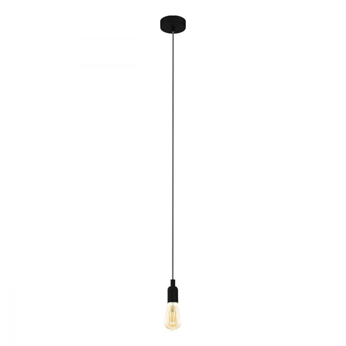 Buy Mini Pendants Australia Adri 1 Light Pendant Black - 98063N
