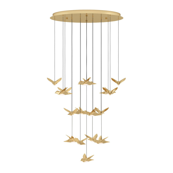 Paratebueno 780mm Pendant Light Brass - 390398