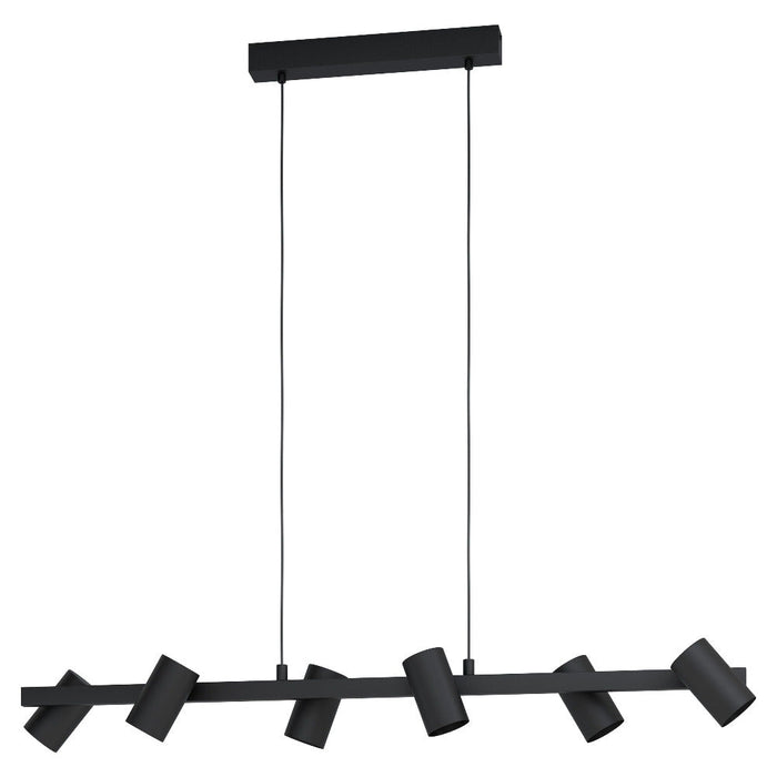 Buy Island Pendant Lights Australia Gatuela 1 6 Light Island Pendant Black - 99464N