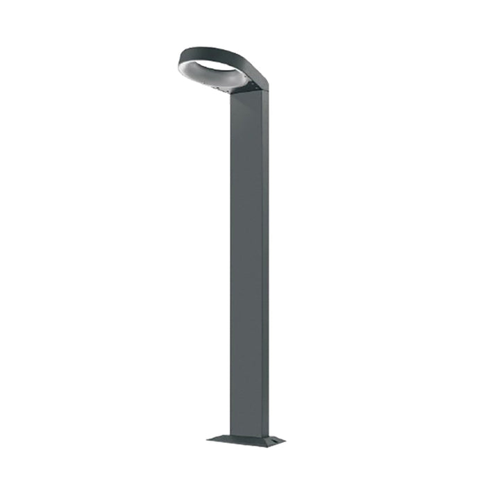 Buy Bollard Lights Australia 7W LED Bollard Grey Hoop 3000k - BOL3A