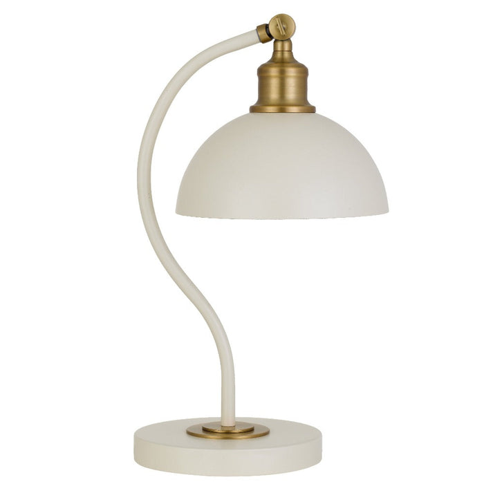 Buy Desk Lamps Australia Brevik Desk Lamp W200mm Beige / Satin - BREVIK TL-BE