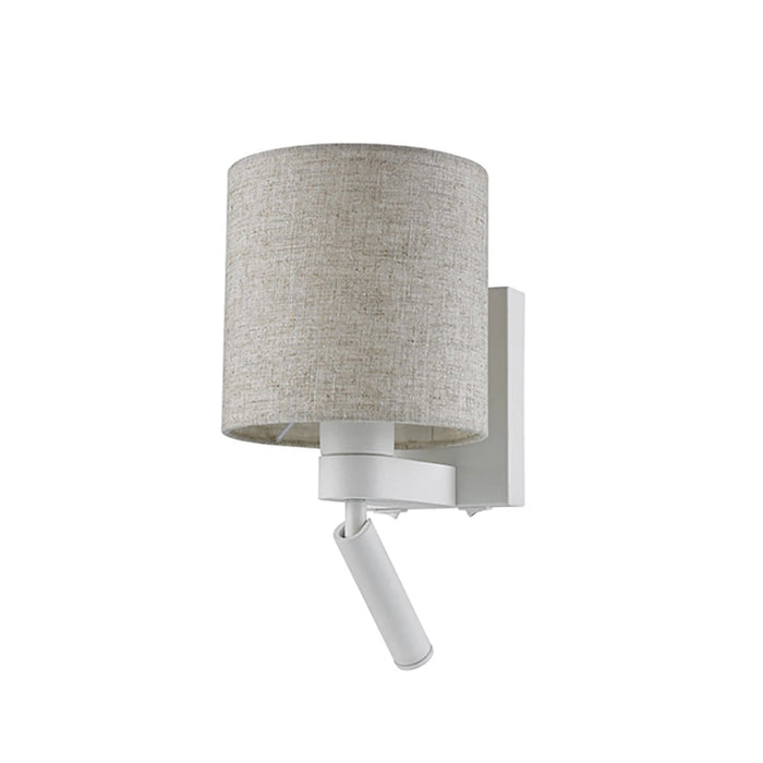 Buy Bedside Reading Lights Australia Brighton E27 Wall Lamp + 5000K LED Adjustable Reading Light - BRIGHTON02