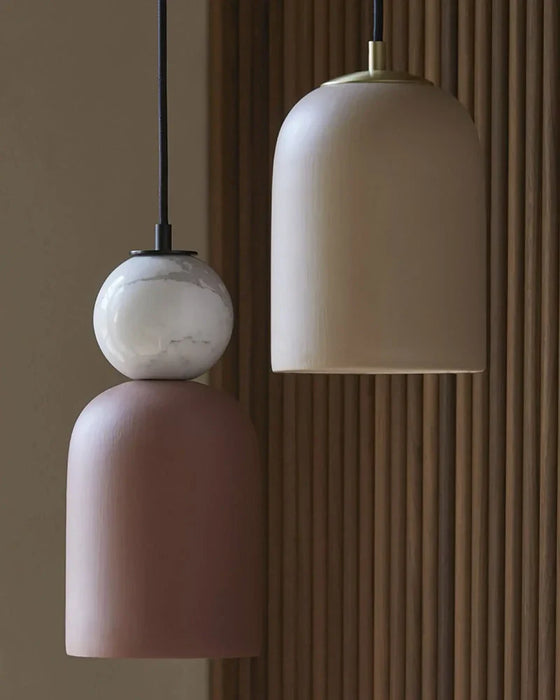 Bell Copo Pendant Light Brown & Matte Brass - ARO.C1084/ORO/BRN/TBC