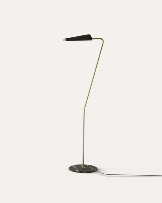 Bion Floor Lamp Matte Black & White - ARO.P1306/NEG-BCO