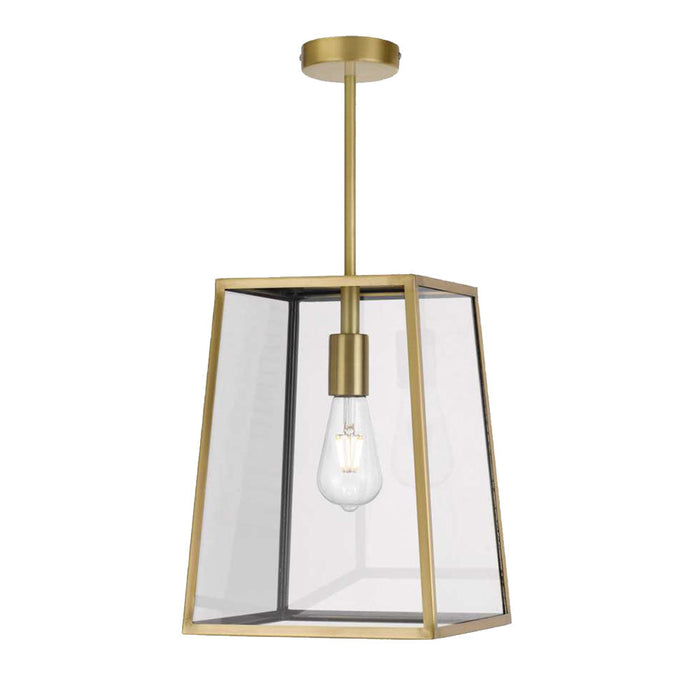Buy Pendant Lights Australia Cantena 1 Light Large Pendant Antique Brass - CANTENA PE25-AB