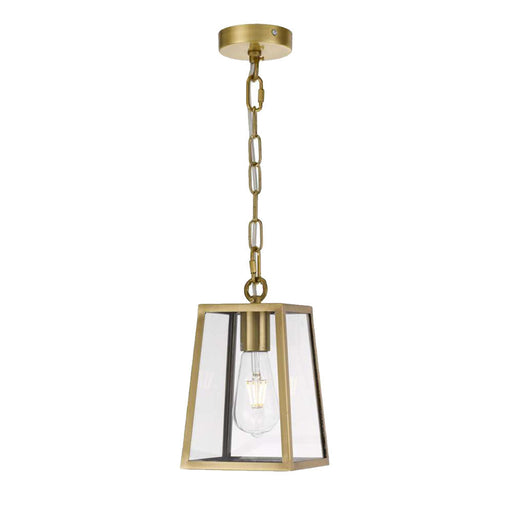 Buy Pendant Lights Australia Cantena 1 Light Small Pendant Antique Brass - CANTENA PE15-AB