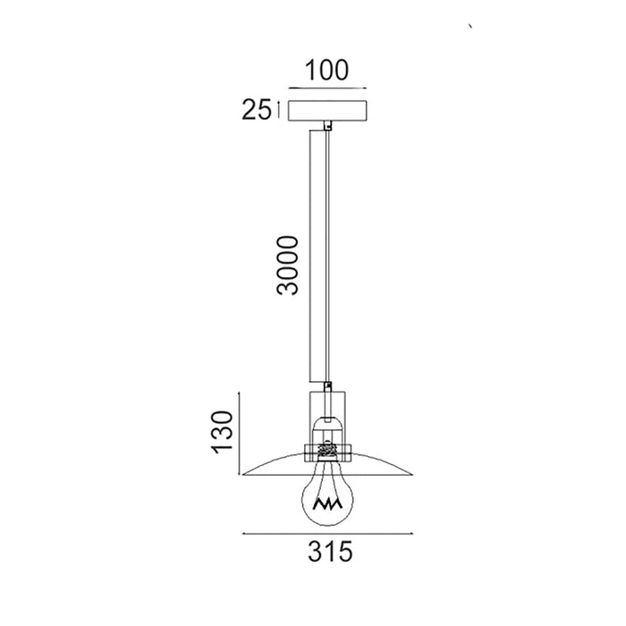 Buy Pendant Lights Australia Chapeau 1 Light Pendant Antique Brass With Amber Coolie Shape Shade 315mm - CHAPEAU4