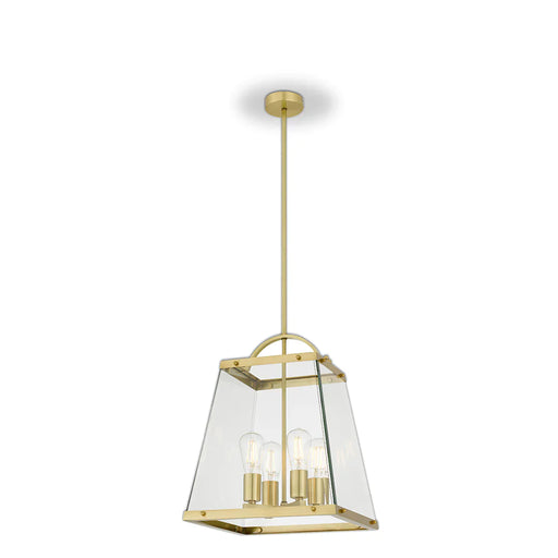 Buy Ceiling Lanterns Australia Colair 4 Light Pendant Solid Brass - COLAIR PE4-BRS