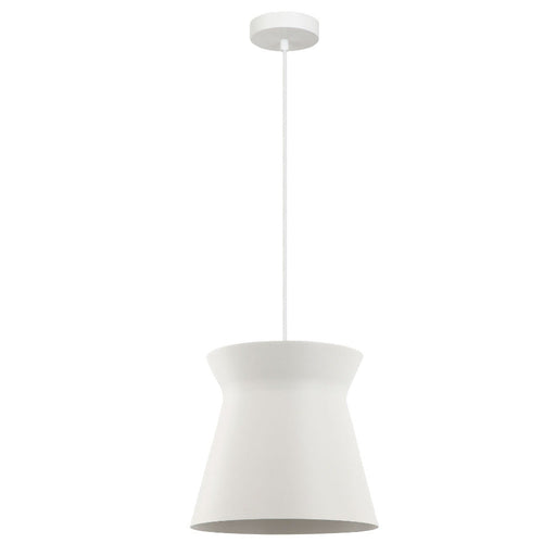Buy Pendant Lights Australia Diablo 1 Light Pendant White Cone Shape - DIABLO2