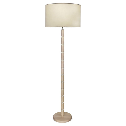 Buy Floor Lamps Australia Emma Floor Lamp Light Off White Linen Oak - EMMA1FL