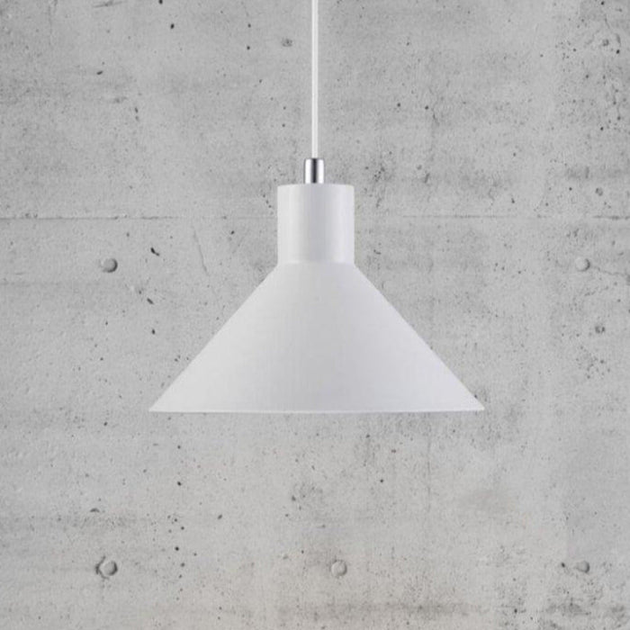 Buy Pendant Lights Australia Eik 1 Light Pendant White - 46563001