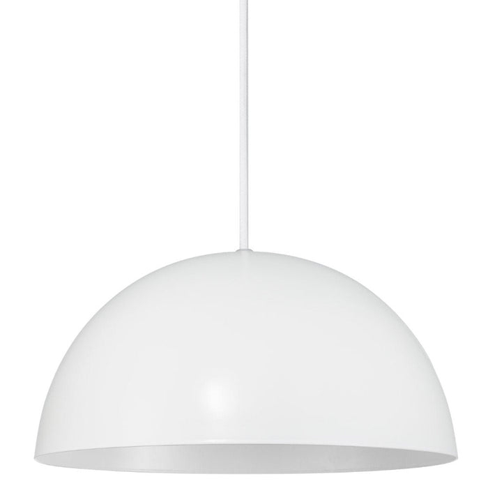 Buy Pendant Lights Australia Ellen 1 Light 300mm Pendant White - 48563001