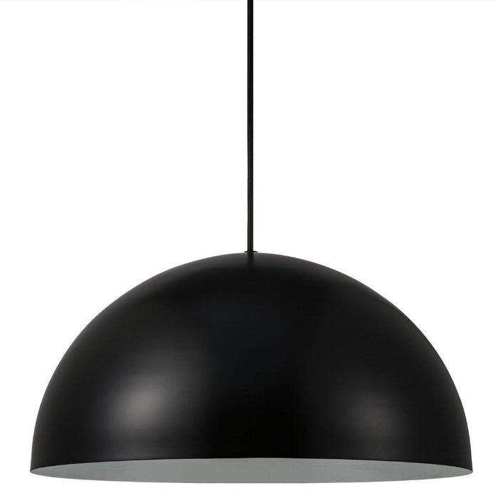 Buy Pendant Lights Australia Ellen 1 Light 400mm Pendant Black - 48573003
