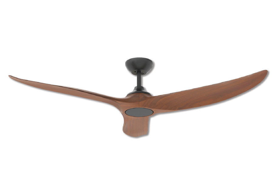Evolve EC/DC Ceiling Fan 52" Matt Black & Koa - E365