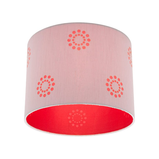 Buy DIY Batten Fix Lights Australia Fabian 1 Light Batten Fix Silver/Red - FAB1BFSLRE