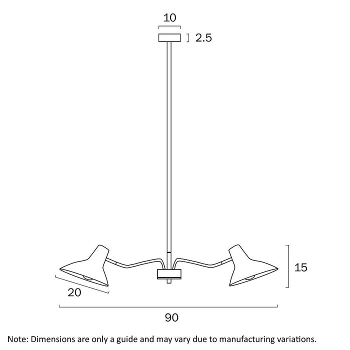 Buy Pendant Lights Australia Farbon 6 Lights Pendant Multi Colour/Brass Matt Metal - FARBON PE6-MU