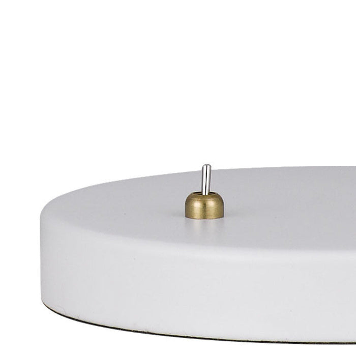 Buy Desk Lamps Australia Farbon 1 Table Lamp White Metal - FARBON TL-WH