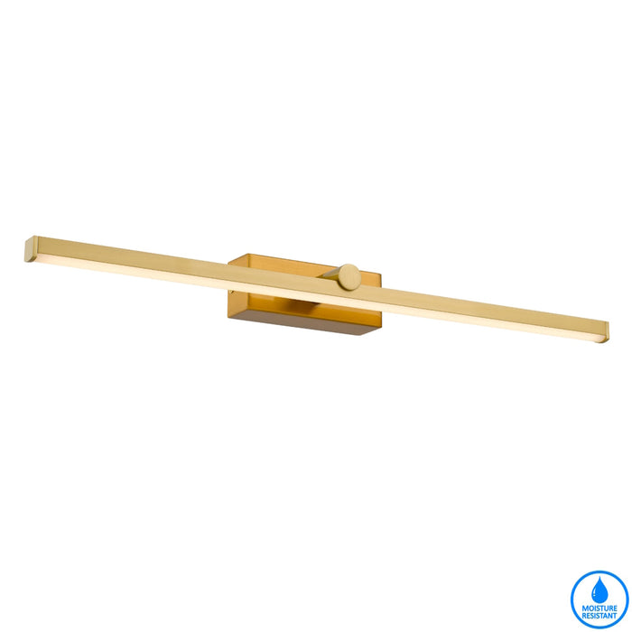 Buy Bathroom Vanity Lights Australia FOLEY Bathroom Vanity Light W600mm Antique Gold 3CCT - FOLEY WB60-AG3C