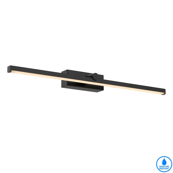 Buy Bathroom Vanity Lights Australia FOLEY Bathroom Vanity Light W600mm Black 3CCT - FOLEY WB60-BK3C