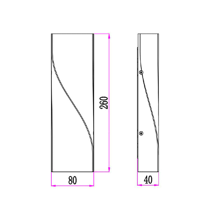 Buy Up / Down Wall Lights Australia Girotri Up / Down Wall Light Grey Aluminium 3CCT - GIROTRI1