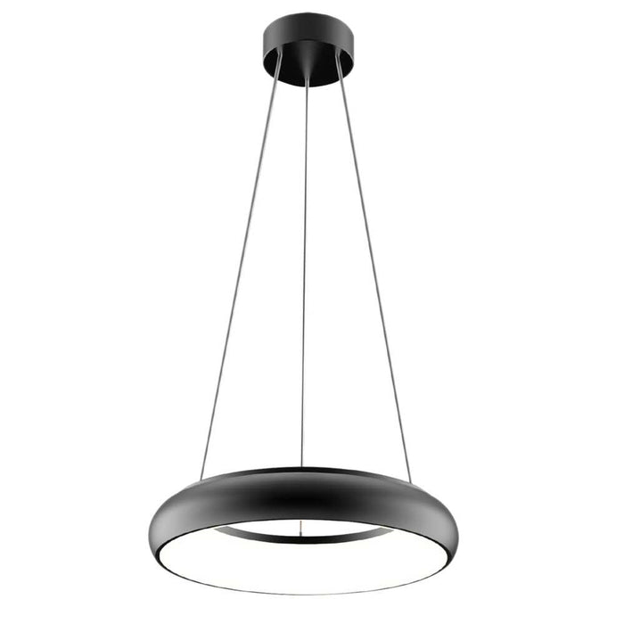 Buy LED Pendants Australia Halo LED Pendant Black Polycarbonate 3000K - SPL3000/40WW