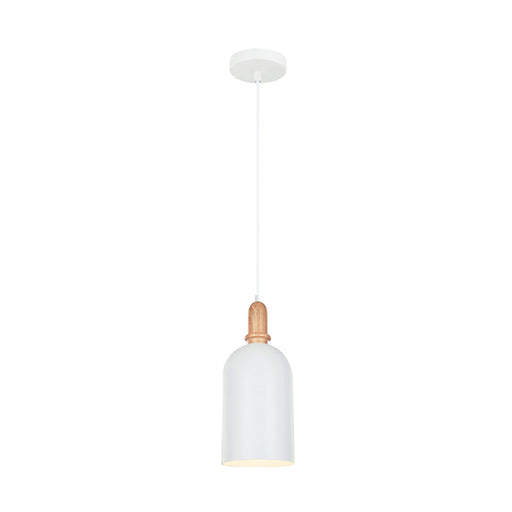 Buy Pendant Lights Australia HORTEN Oblong 1 Light Pendant White - HORTEN1