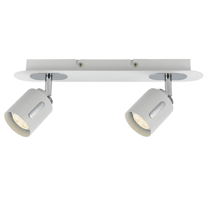 Buy Spotlights Australia Burton 2 Light LED Spotlight 3000K White - BURTON SP2B-WH