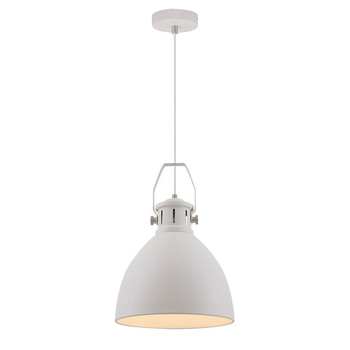 Buy Pendant Lights Australia Fabrica 1 Light Pendant 305mm White - FABRICA PE30-WH