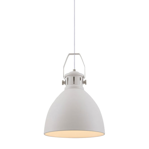 Buy Pendant Lights Australia Fabrica 1 Light Pendant 400mm White - FABRICA PE40-WH