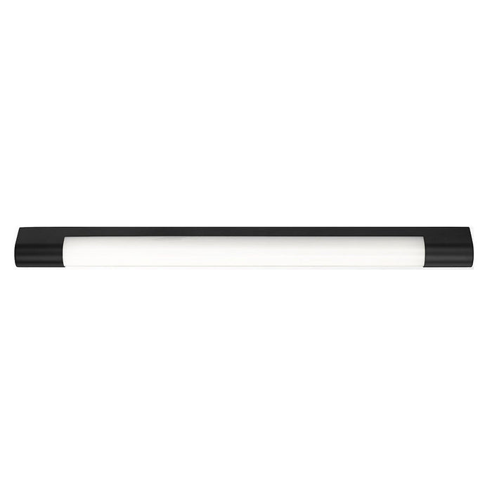 Buy Bathroom Vanity Lights Australia Oras LED Wall Light 18W 665mm IP44 Tri-Colour Black & Opal - ORAS 18.665-BK3C