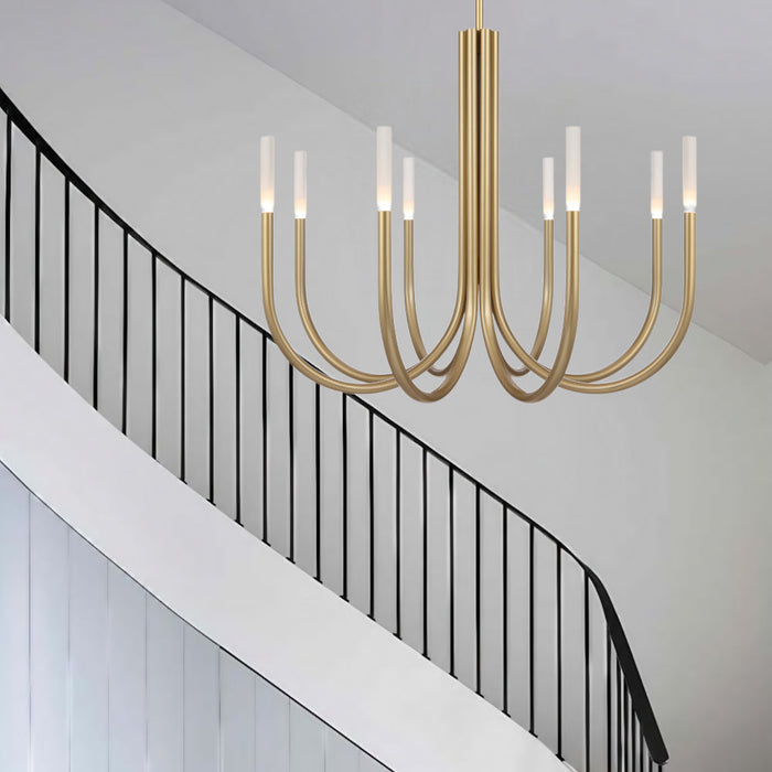 Joshua 8 Light LED Pendant Gold - JOSHUA PE8-GD
