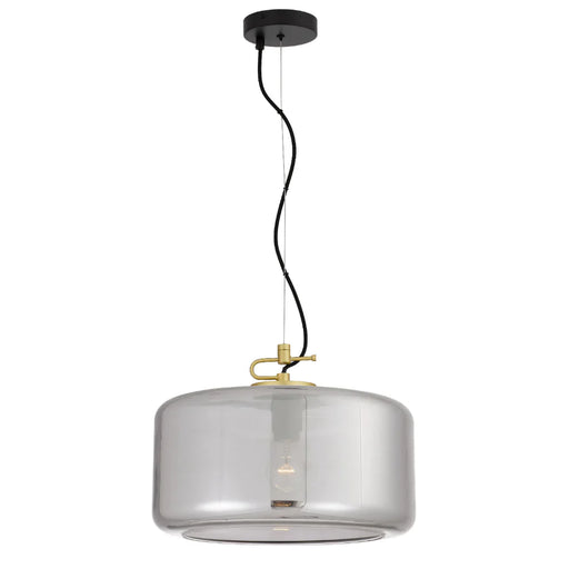 Buy Pendant Lights Australia Korova 1 Light Pendant Brass Matt/Smoke - KOROVA PEL-BRSSM