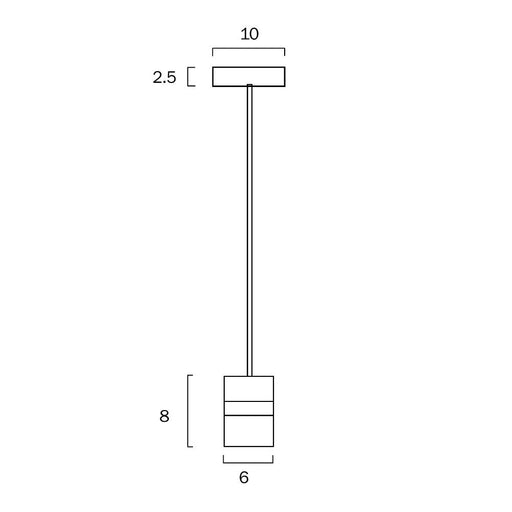 Buy Mini Pendants Australia LANG Mini Pendant Light White - LANG CS-WH