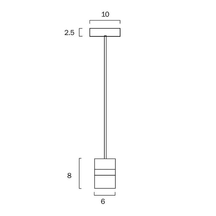 Buy Mini Pendants Australia LANG Mini Pendant Light White - LANG CS-WH