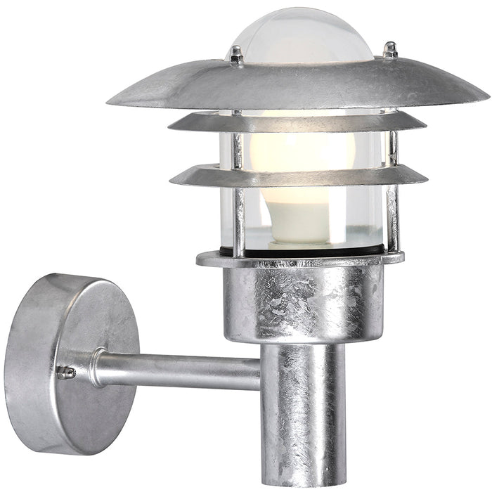 Buy Exterior Wall Lights Australia Lonstrup Exterior Wall Light Galvanized - 71431031