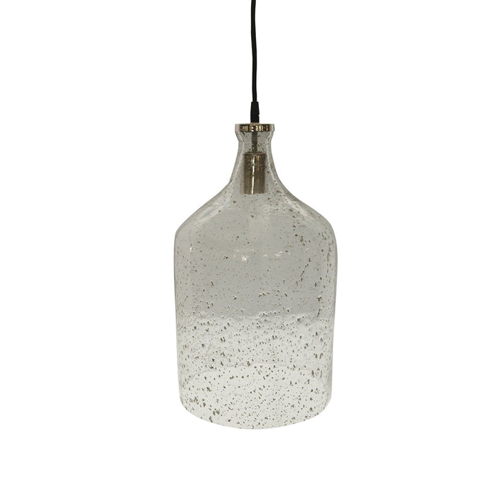 Buy Pendant Lights Australia Lustre Flagon Pendant Light Glass Clear - ZAF10316
