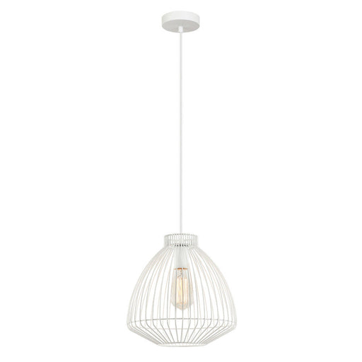 Buy Pendant Lights Australia Manu 1 Light Pendant White Cone (Concave) - MANU2