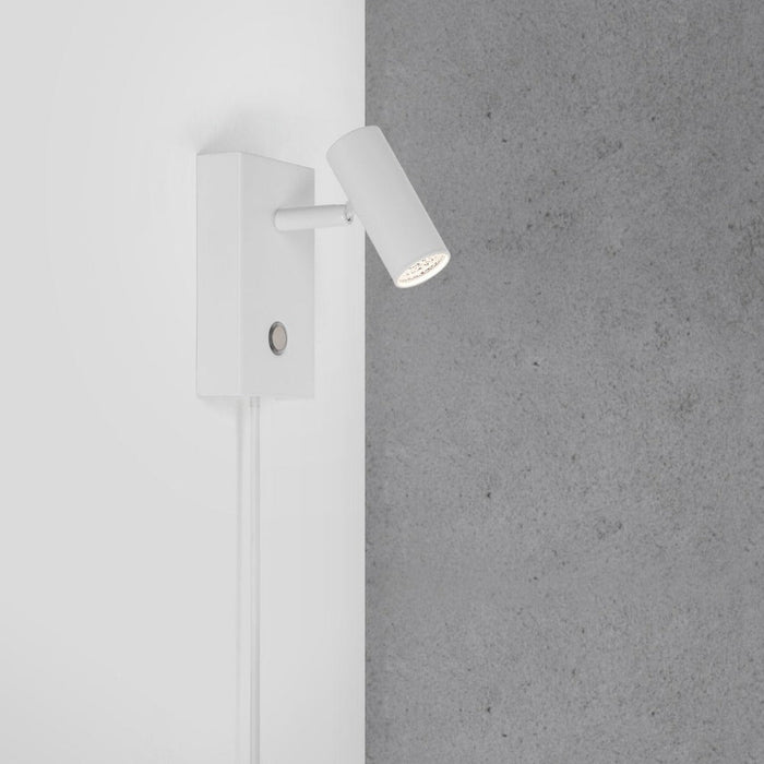 Buy Bedside Reading Lights Australia Omari Bedside Reading Light White Metal 2700K - 2112231001