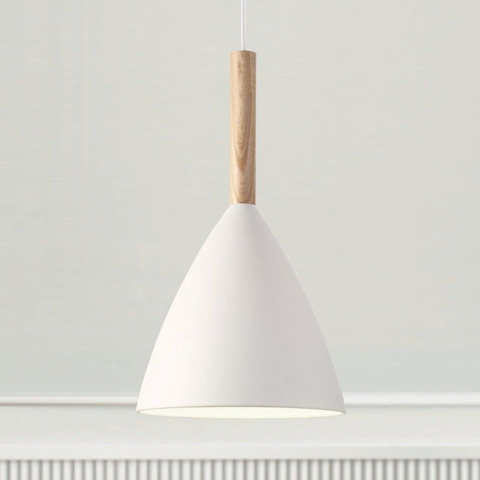 Buy Pendant Lights Australia Pure Pendant Light W200mm White Metal - 43293001