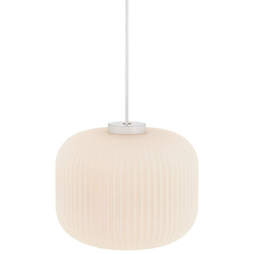 Buy Pendant Lights Australia Milford Pendant Light W300mm White Metal - 46583001