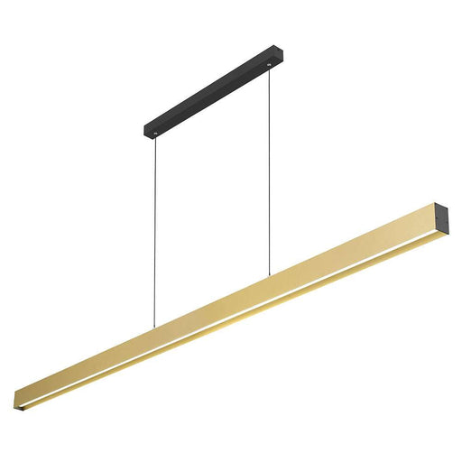 Buy LED Pendants Australia Navaro Smart Tri-Colour LED Pendant Gold & Black 2400mm - NAVARO PE240-GDB