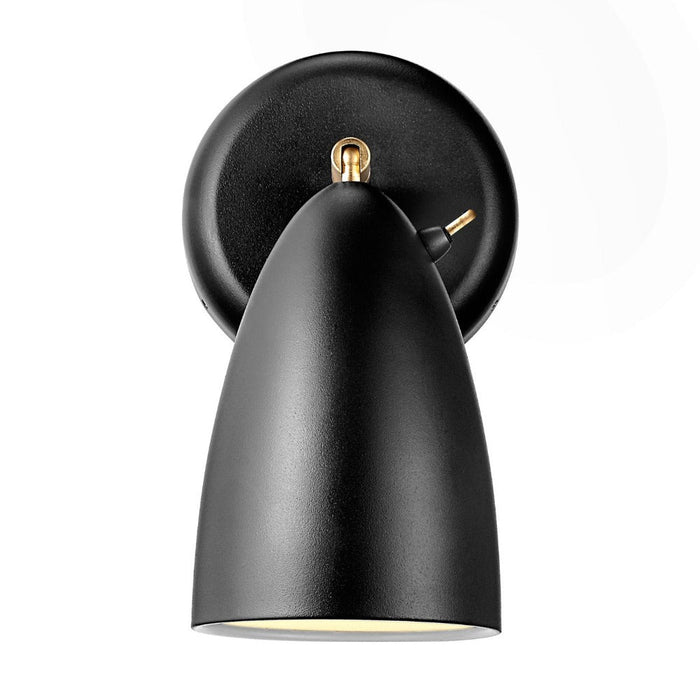 Buy Bedside Reading Lights Australia Nexus Bedside Reading Light Black Metal - 2020601003