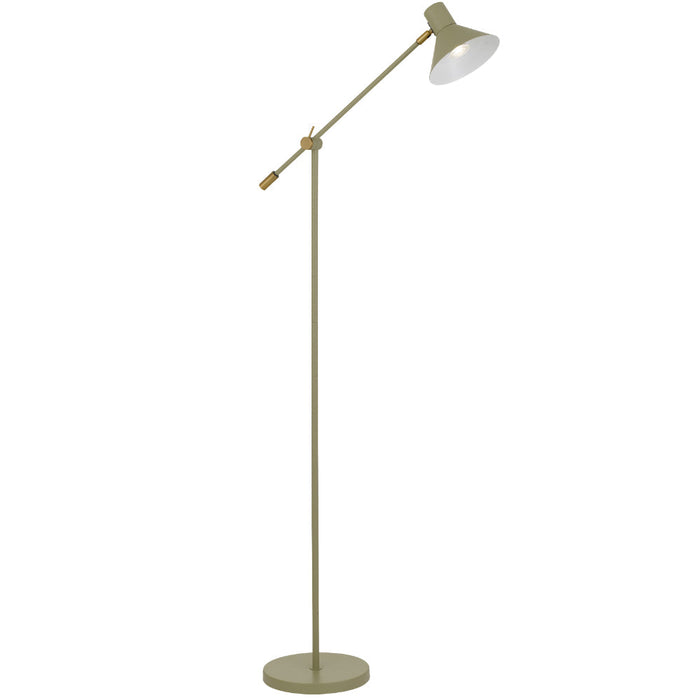 Olav Floor Lamp Green / Satin - OLAV FL-GN