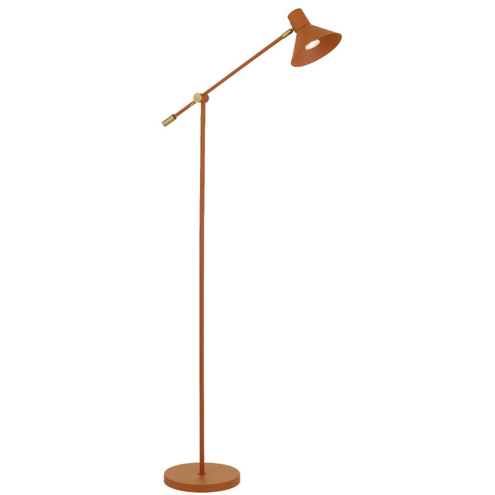 Olav Floor Lamp Orange / Satin - OLAV FL-OG