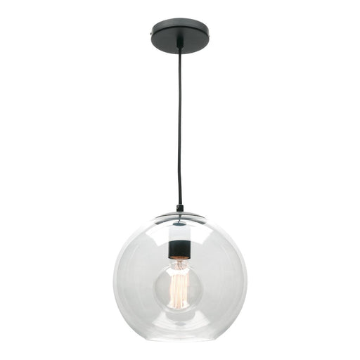 Buy Pendant Lights Australia Orpheus Pendant Light W250mm Black Metal - ORPH1PSBLK