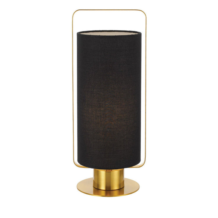 Buy Table Lamps Australia Orwel 1 Light Table Lamp Black, Antique Gold ORWEL TL-BKAG