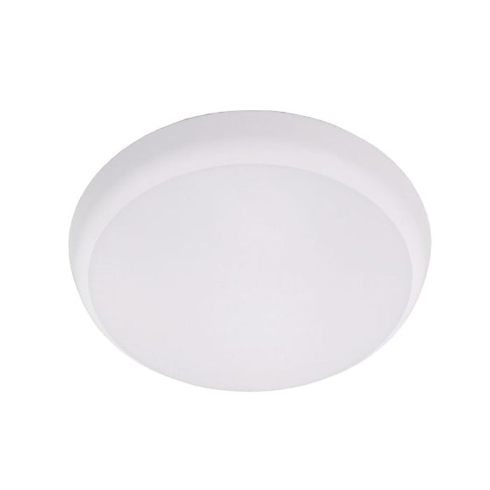 Buy LED Oyster Lights Australia Round LED Oyster Light White Polycarbonate 3CCT - OYSDIM002